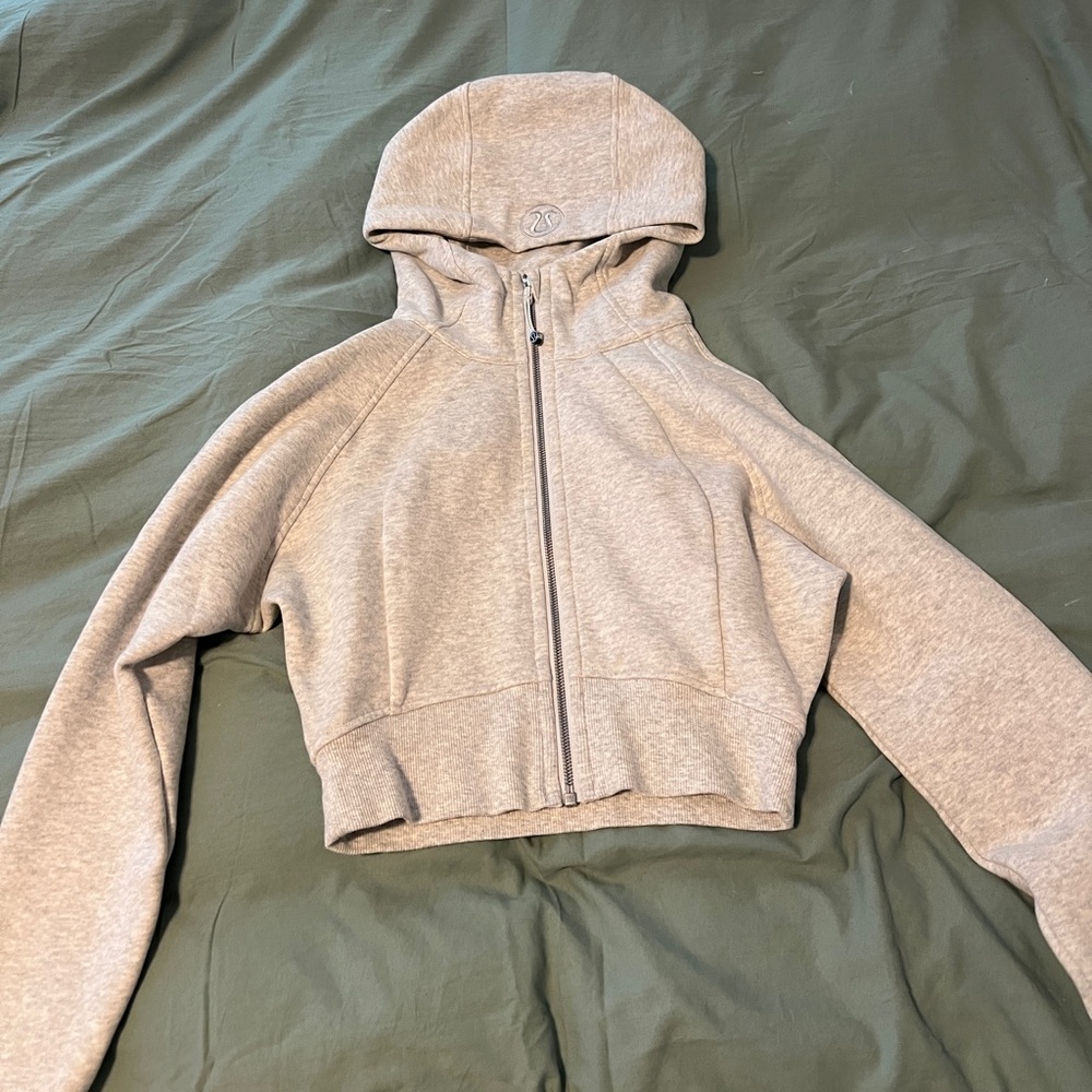 Lululemon Scuba Full Zip Crop